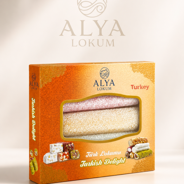 Alya 250 gr. Sade Fitil Lokum