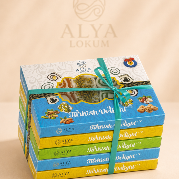 Alya Lokum 100 gr. 5'li Bağlama