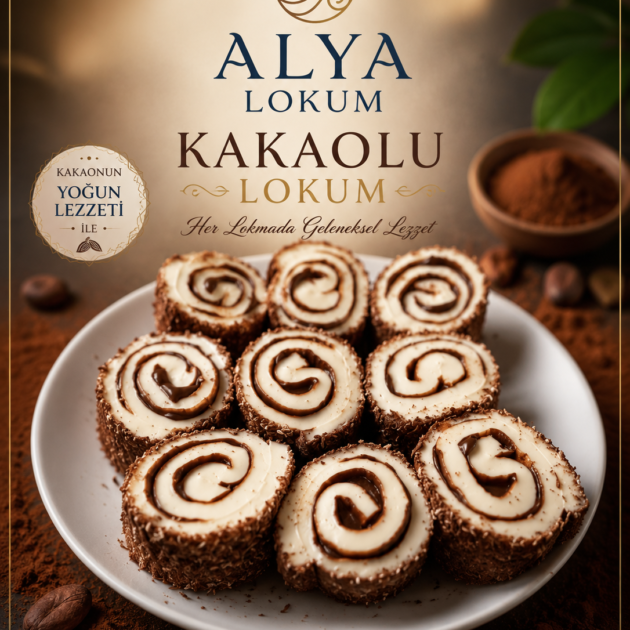 Alya Kakolu Çikolatalı Lokum  1000gr