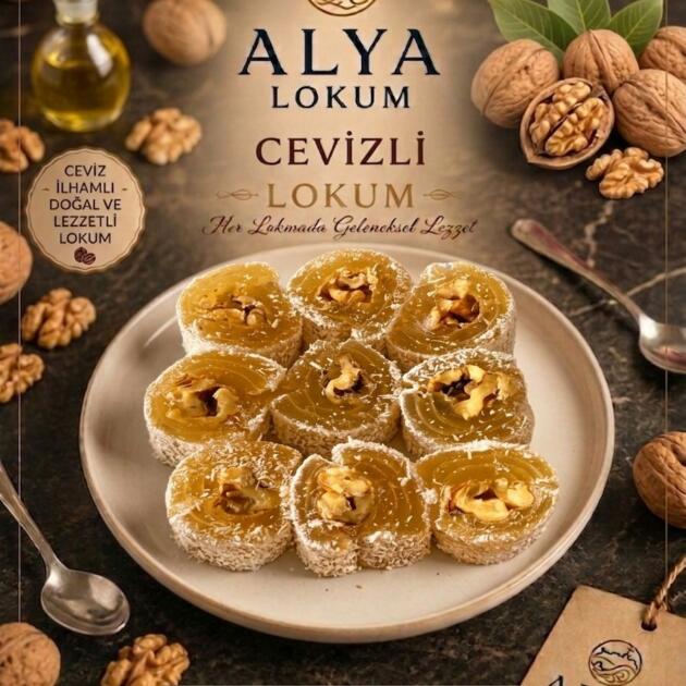 Alya Cevizli Lokum 1000gr